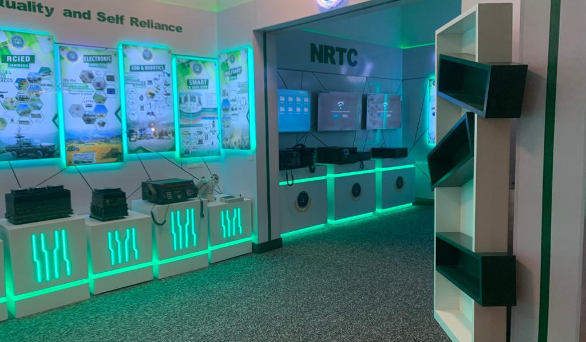 NRTC Display at the DEPO Display Center in Islamabad image 04